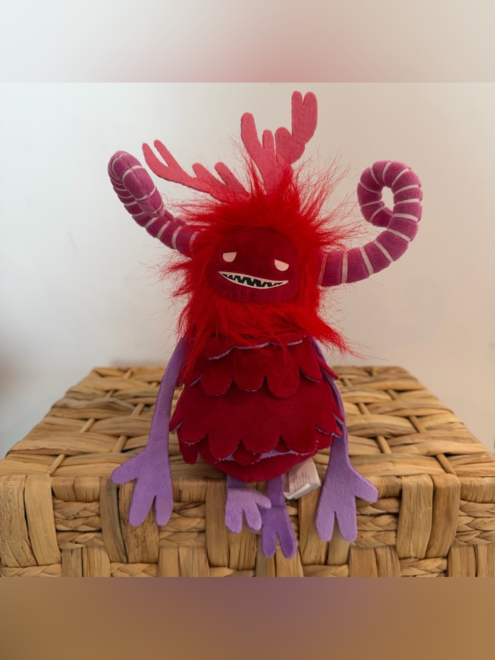 Concrete Genie Plush Sony PlayStation Red Purple Monster 2019